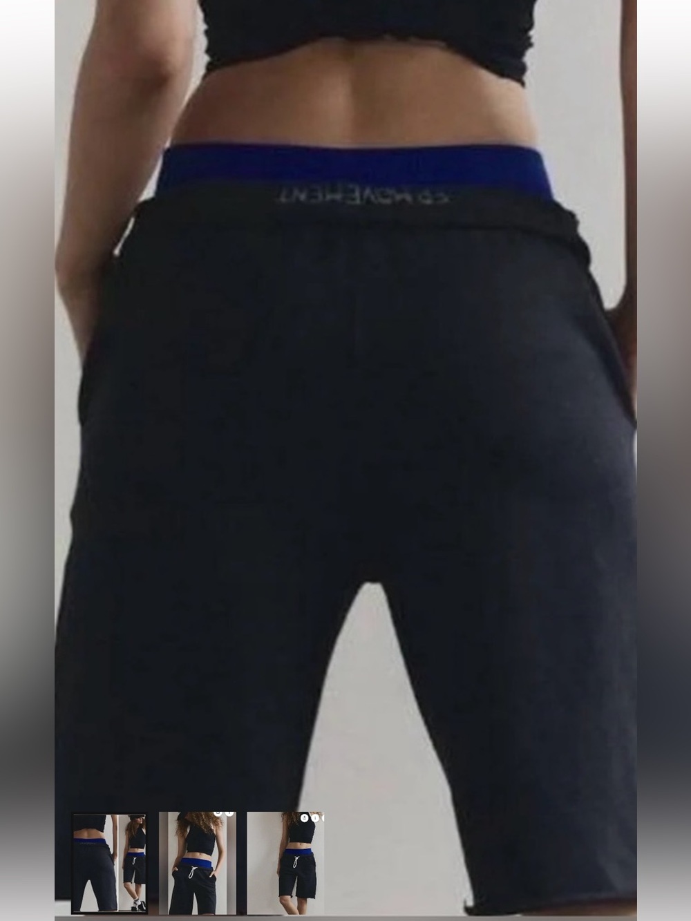 FP Movement For The Win Long Short - Black NWOT Retail $58 - Picture 2 of 6